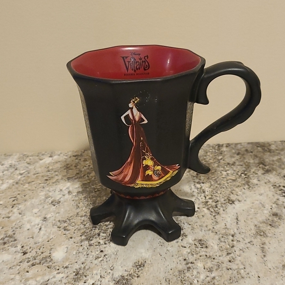 Disney Store Designer Villains MOTHER GOTHEL Ceramic Coffee Mug